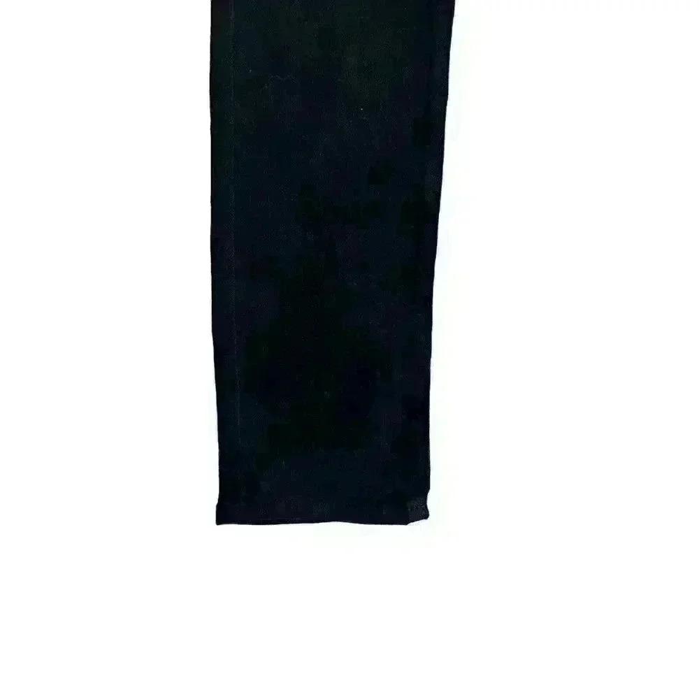 Women's Levi Strauss Black Denim Jeans Size 27 High Rise Skinny Stretchy EUC - Picture 2 of 8